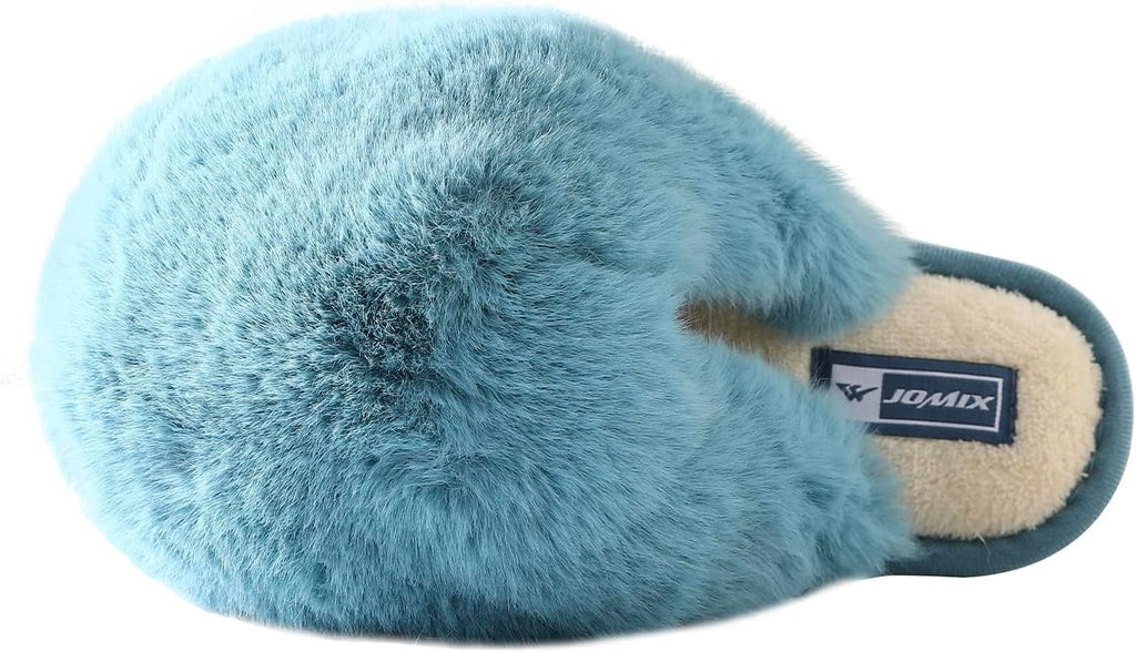 Pantuflas de Peluche Nube para Mujer - Azul
