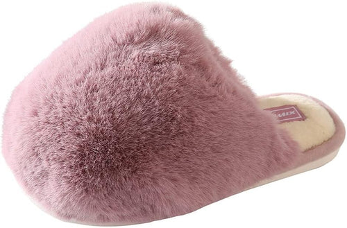 Pantuflas de Peluche Nube para Mujer - Rosa